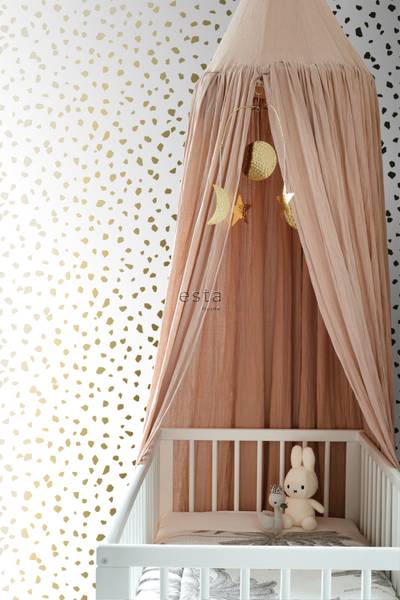 Tapete 139133 Gold - Weiß - 53 x 1005 x 1005 cm