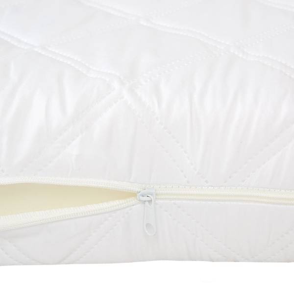 Matratze 2721 Weiß - Microfaser - Polyester - 80 x 10 x 160 cm