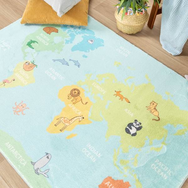 Teppich Globe 140 x 200 cm