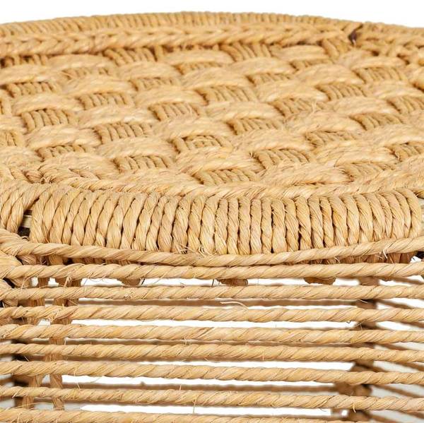 Hocker Jardin mueble Braun - Metall - 30 x 30 x 45 cm