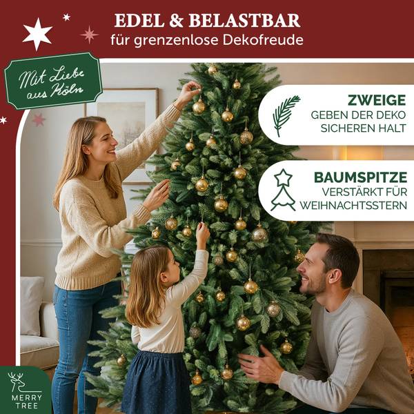 WEIHNACHTSBAUM Jotunn Grün - Kunststoff - 99 x 150 x 99 cm