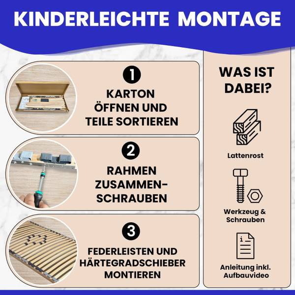 Lattenrost BASIC 2er Set Braun - Holzwerkstoff - 200 x 8 x 90 cm