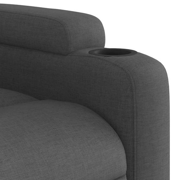 Fauteuil inclinable levage 3032386-1 Gris foncé - Gris