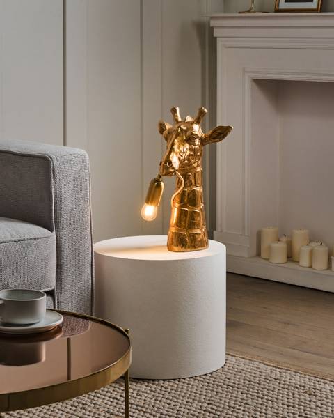 Tischlampen MALAIKA Gold - Harz - 16 x 40 x 23 cm