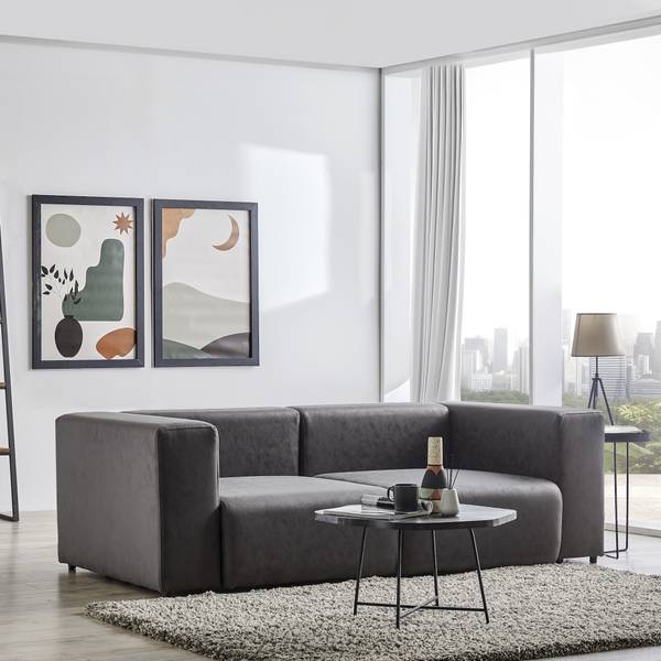 Sessel Suldal Schwarz - 109 x 110 cm