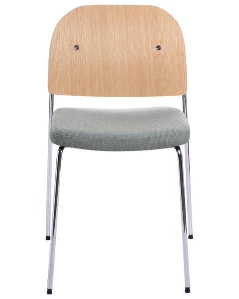 Stuhl ASHCROFT 2-tlg Braun - Grün - Hellbraun - Silber
