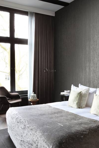 Tapete 347559 Grau - Fleece - 53 x 1005 x 53 cm