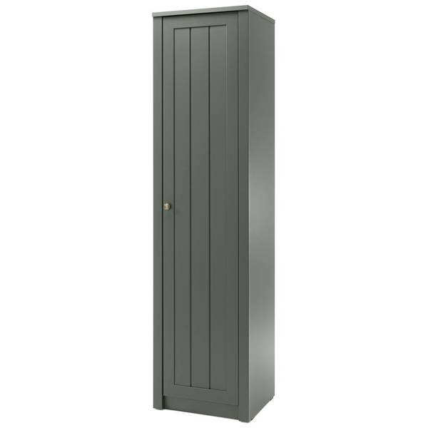 Stauraumschrank ATHEN-61-3 Grün - Holzwerkstoff - 50 x 197 x 43 cm