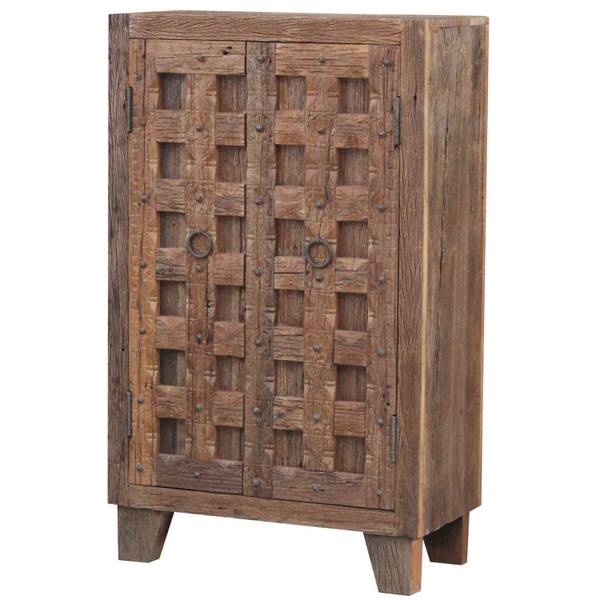 Highboard Martil Braun - Mango - 80 x 130 x 40 cm