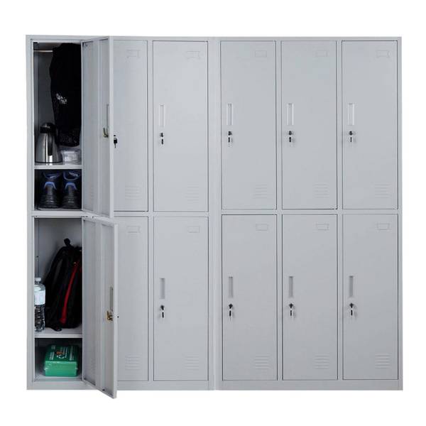 Schließfach Preston T829 Grau - Hellgrau
