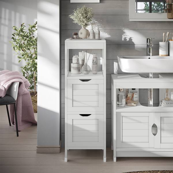 Meuble salle de bain Vilda 55545 Blanc