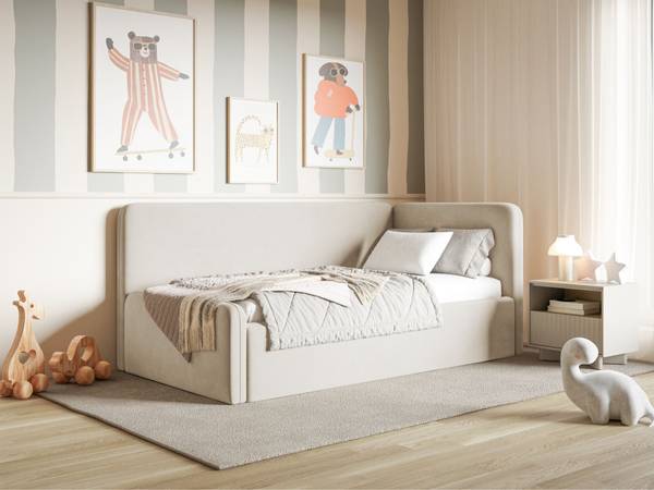 Jugendbett Fanklo Hellgrau