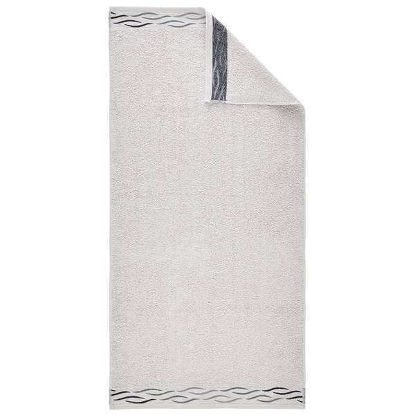 Handtuch Wave Silber
