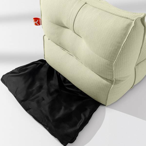 Tuinmeubelset LOVIA(set van 4) lichtgroen - wit