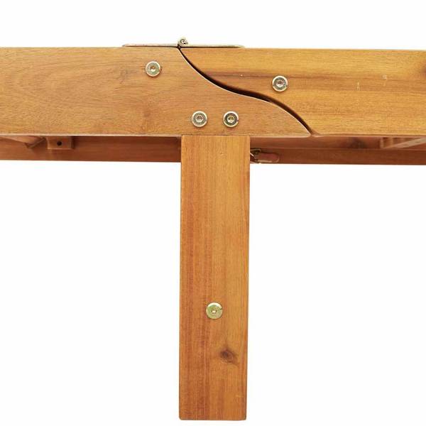 gartenmöbel 3008533 Grau - Akazie - 63 x 85 x 199 cm