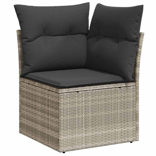 Tuin Bankstel 3036420-4 (6-delig) grijs - staal - 65 x 69 x 62 cm