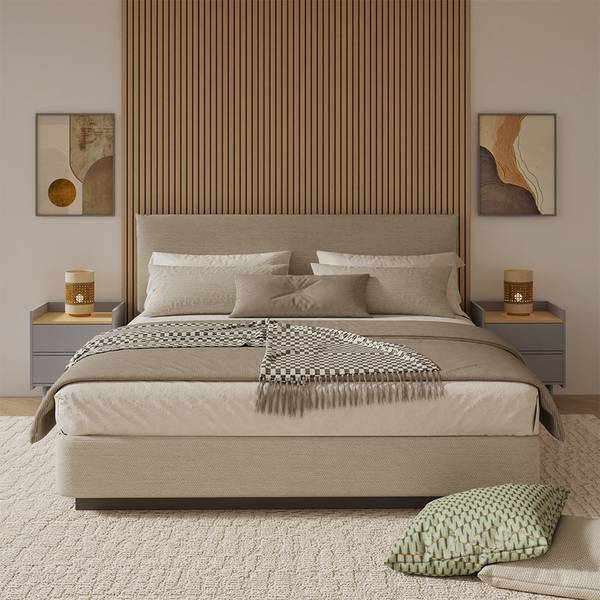 Nachttisch Velina 57366 Grau
