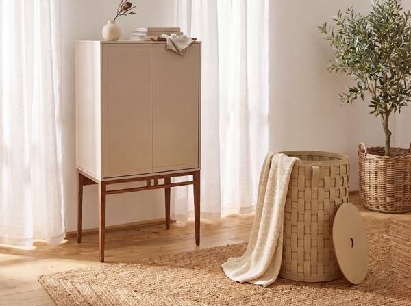 Korb 3309 Braun - Stahl - 40 x 60 x 40 cm