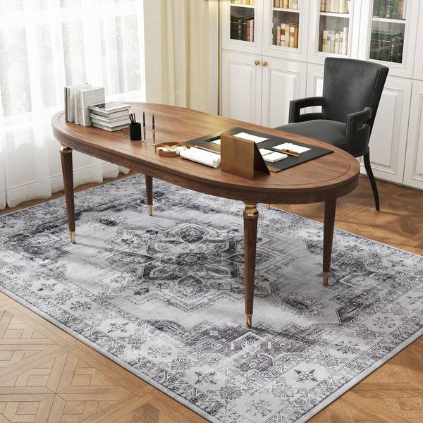 Wohnzimmerteppich 83C-031V71GY Grau - Textil - 160 x 1 x 230 cm