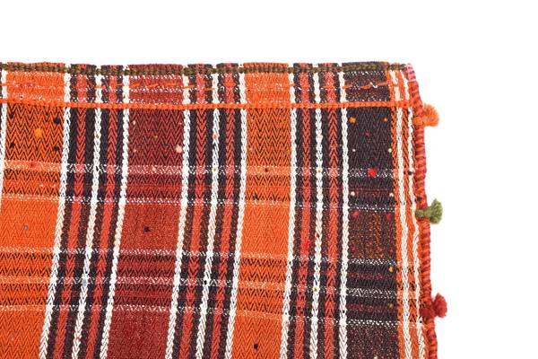 Vloerkleed Jajim CLXII oranje - wol - 150 x 1 x 217 cm