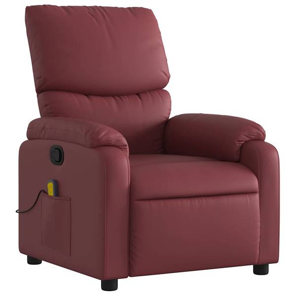 Massagesessel 3032278-3 Rot - Rotbraun