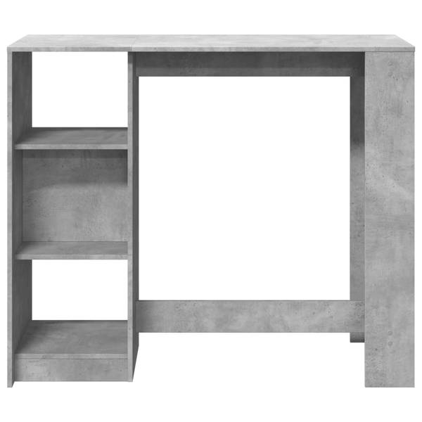 Bartisch XT9539 Grau - Holzwerkstoff - 46 x 104 x 124 cm