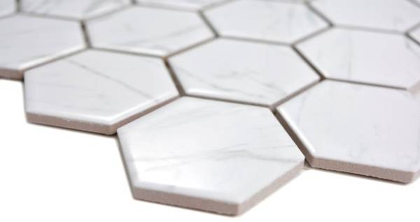 Mosaikfliesen HX CURIO CW Weiß - Keramik - 33 x 33 x 33 cm