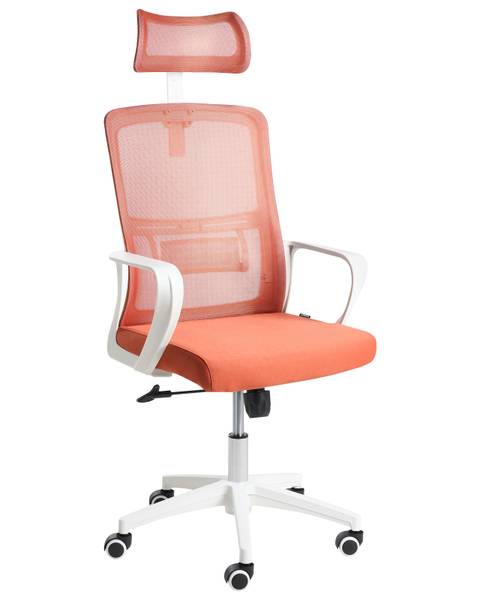 Bürostuhl MONARCH Rot - Weiß