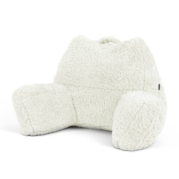 Rückenlehne Lesekissen Teddybär Cremeweiß