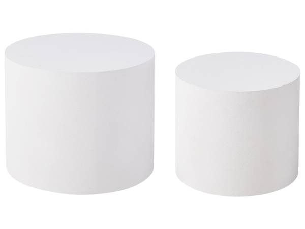 Tisch set MANTI 2-tlg Weiß