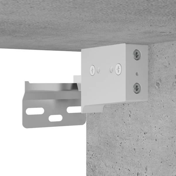 Badkamermeubelset 3007822-2 Set van 4 betonnen look - Breedte: 60 cm