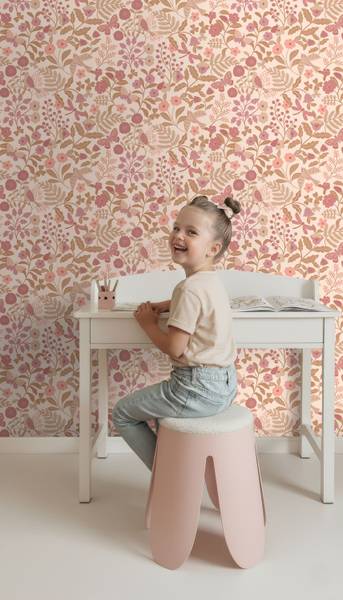 Tapete 132230 Pink - Papier - 50 x 900 x 50 cm