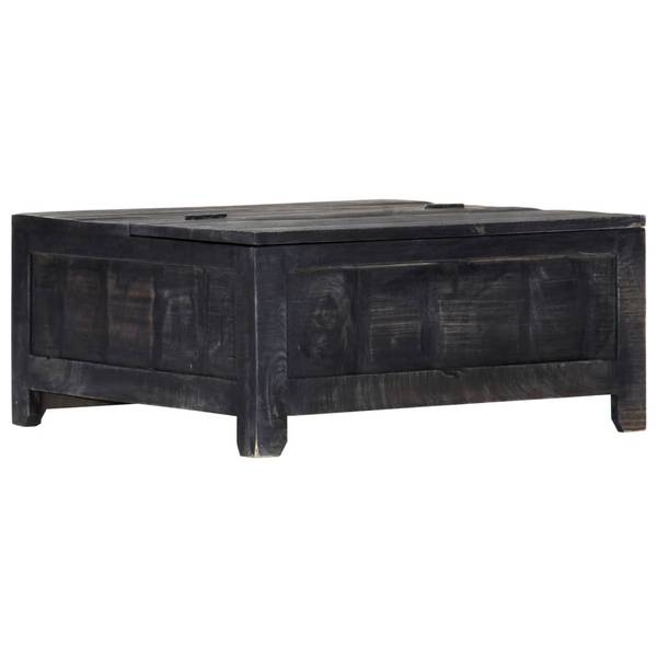 Couchtisch M603386 Schwarz - Massivholz - 20 x 30 x 65 cm