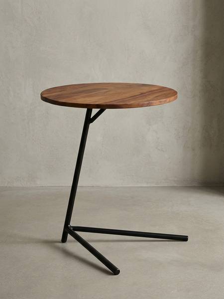 Beistelltisch CIVITA Braun - Sheesham - 40 x 46 x 40 cm