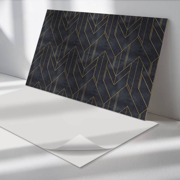 Klebepaneele Linien Formen Geo 100 x 50 cm