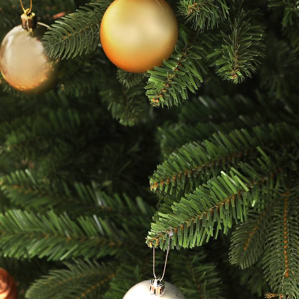 Weihnachtsbaum 830-850V00GN Grün - Kunststoff - 120 x 180 x 120 cm