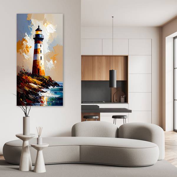 Leinwandbild Städte Architektur 1-Teilig 50 x 100 cm