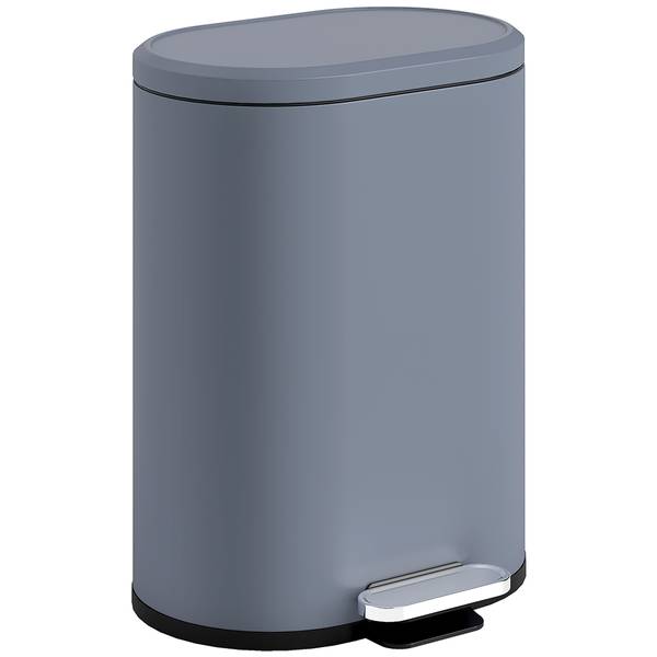 Mülleimer 851-060V00GY Grau - Metall - 31 x 61 x 37 cm