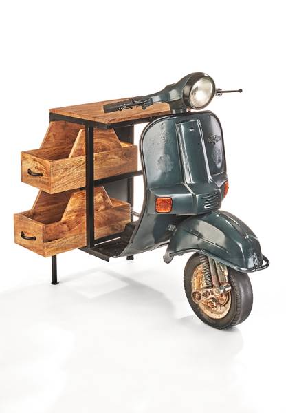 Regal VIAGGIO Grau - Metall - 70 x 107 x 105 cm
