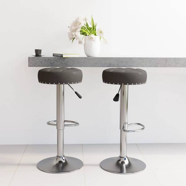 Barhocker KENTR (2er-Set) Schwarz