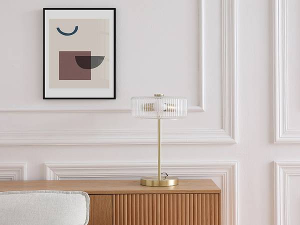 Tischlampe LACAYA Gold - Metall - 30 x 49 x 30 cm