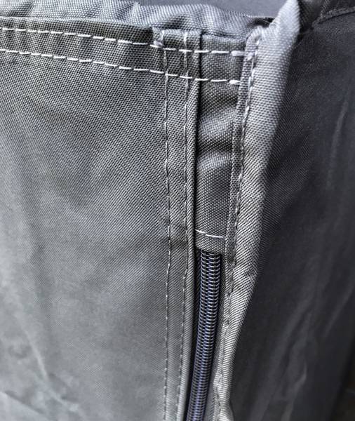 Schutzhülle zur Kissenbox Spezial Grau - Textil - 72 x 68 x 72 cm