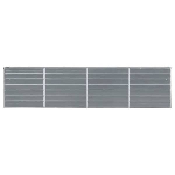 Hochbeet DE786 Grau - Metall - 40 x 77 x 320 cm