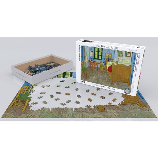 Puzzle Schlafzimmer in Arles - Van Gogh Papier - 26 x 6 x 36 cm