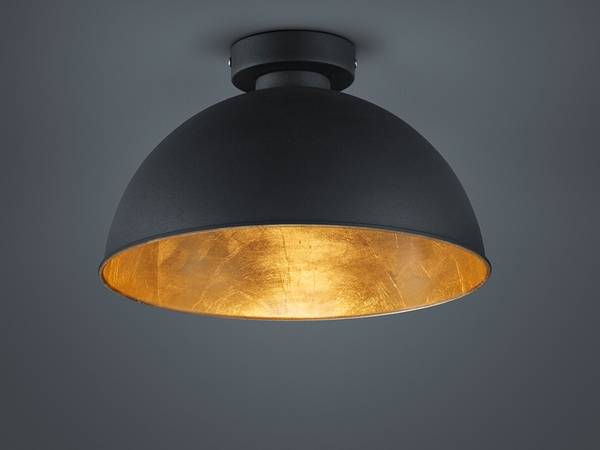 Deckenleuchte Felme Schwarz - Metall - 31 x 19 x 31 cm