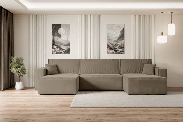 Wohnlandschaft CELTIC-XLU Braun