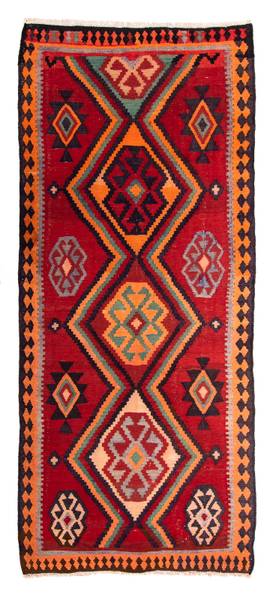 Orientteppich Läufer Oriental Wolle - 135 x 1 x 350 cm