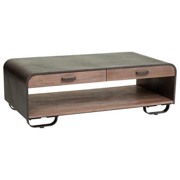 Couchtisch Duna Braun - Holzwerkstoff - 120 x 41 x 62 cm