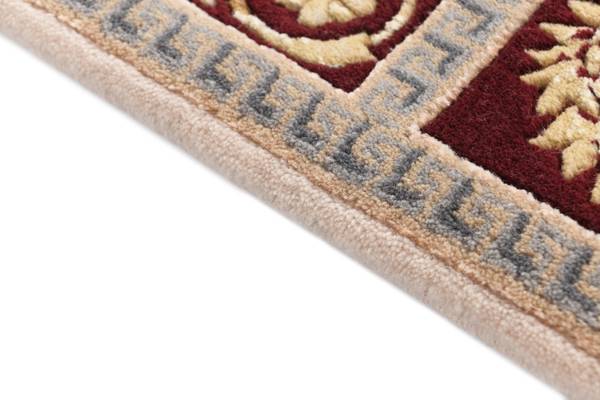 Tapis de passage Darya CMXXXVIII Beige - Laine - 79 x 1 x 201 cm