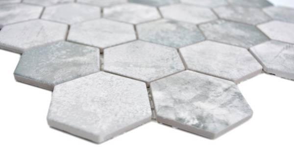 Mosaikfliesen HX CURIO ZLG Grau - Keramik - 33 x 33 x 33 cm